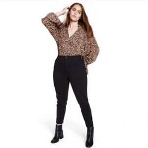 Nili Lotan‎ x Target High-Rise Ankle Length Skinny Jeans Black size 16